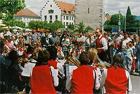 Die Jugendkapelle 1993 in Lindau